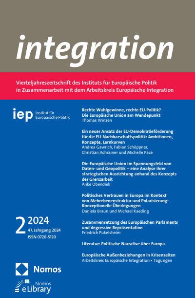 Cover der Ausgabe: integration Jahrgang 47 (2024), Heft 2