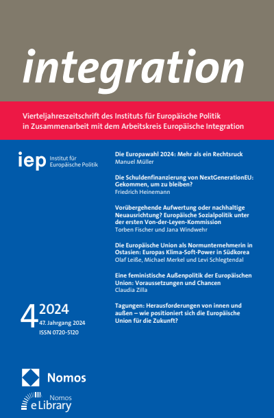 Cover der Ausgabe: integration Jahrgang 47 (2024), Heft 4