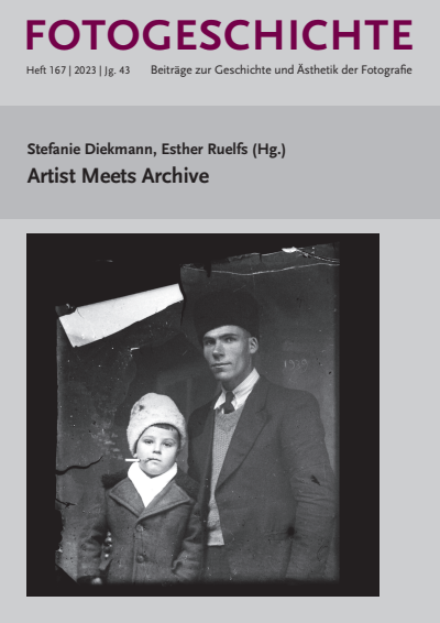 Cover der Ausgabe: FOTOGESCHICHTE Jahrgang 43 (2023), Heft 167