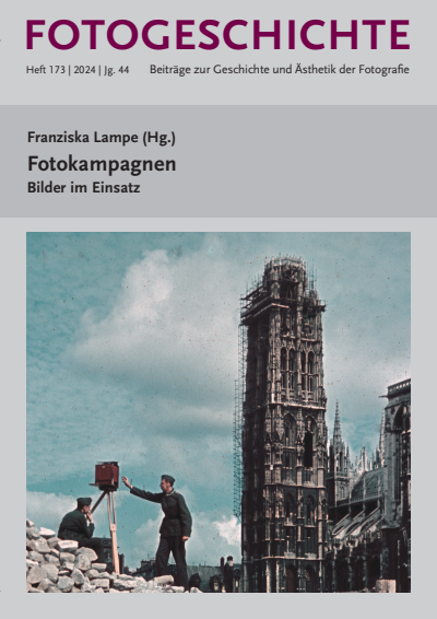 Cover der Ausgabe: FOTOGESCHICHTE Jahrgang 44 (2024), Heft 173