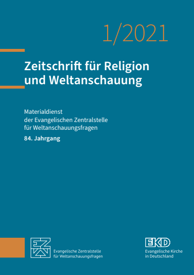 Cover of Volume: Zeitschrift für Religion und Weltanschauung (ZRW) Volume 84 (2021), Edition 1