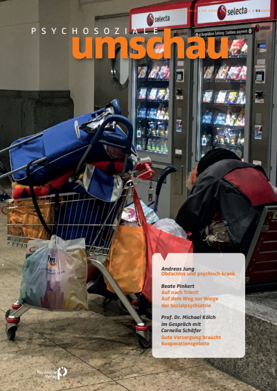 Cover of Volume: Psychosoziale Umschau Volume 35 (2020), Edition 2