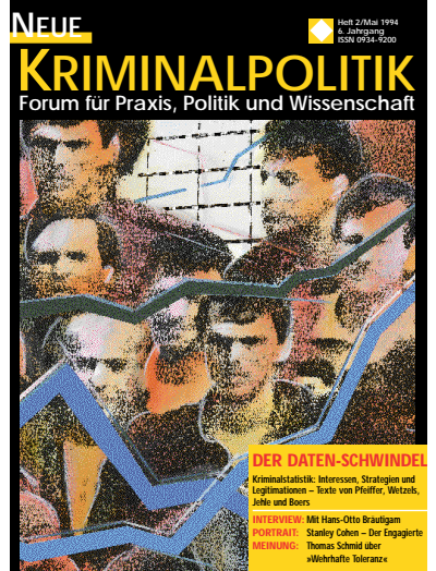 Cover of Volume: NK Neue Kriminalpolitik Volume 6 (1994), Edition 2