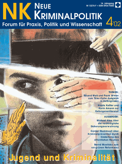 Cover of Volume: NK Neue Kriminalpolitik Volume 14 (2002), Edition 4