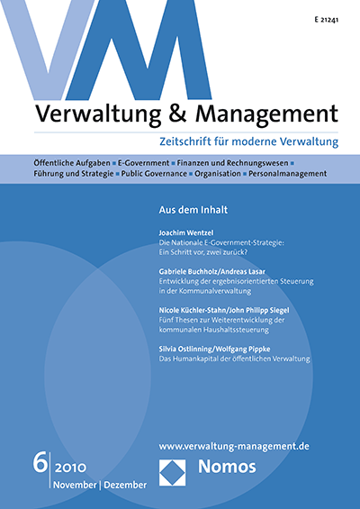 Cover of Volume: VM Verwaltung & Management Volume 16 (2010), Edition 6