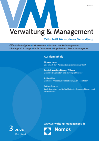 Cover of Volume: VM Verwaltung & Management Volume 26 (2020), Edition 3