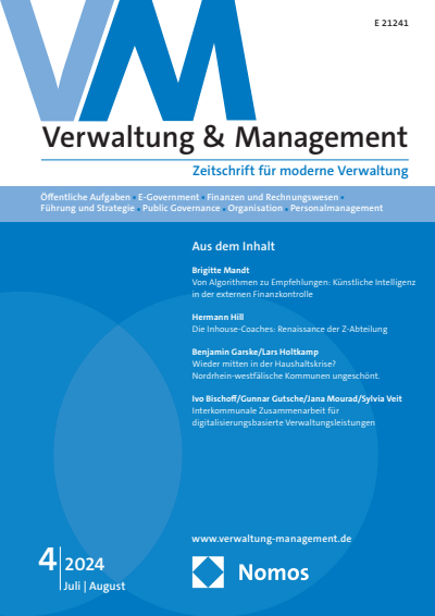 Cover of Volume: VM Verwaltung & Management Volume 30 (2024), Edition 4