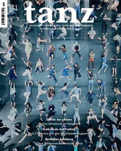 Cover der Ausgabe: tanz Jahrgang 14 (2023), Heft 10