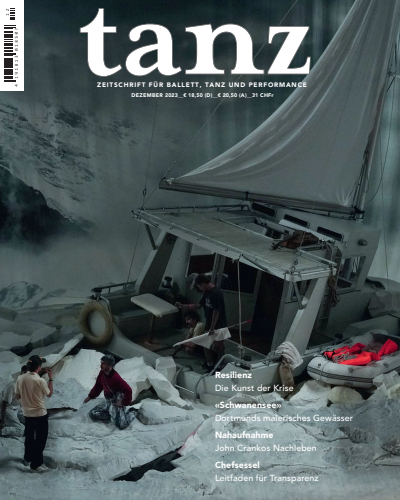 Cover der Ausgabe: tanz Jahrgang 14 (2023), Heft 12