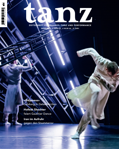 Cover der Ausgabe: tanz Jahrgang 14 (2023), Heft 3