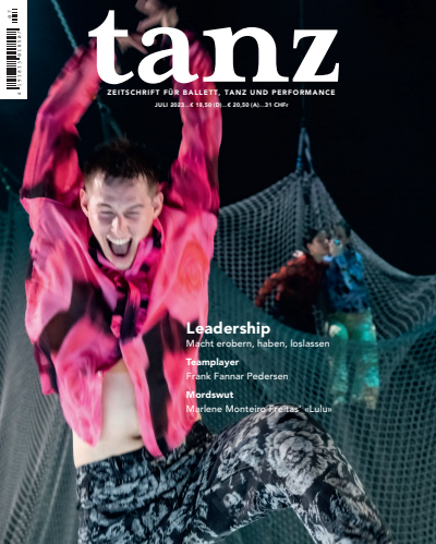 Cover der Ausgabe: tanz Jahrgang 14 (2023), Heft 7