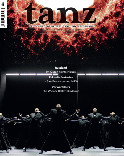 Cover der Ausgabe: tanz Jahrgang 15 (2024), Heft 3