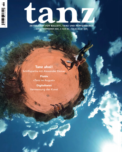 Cover der Ausgabe: tanz Jahrgang 15 (2024), Heft 8-9