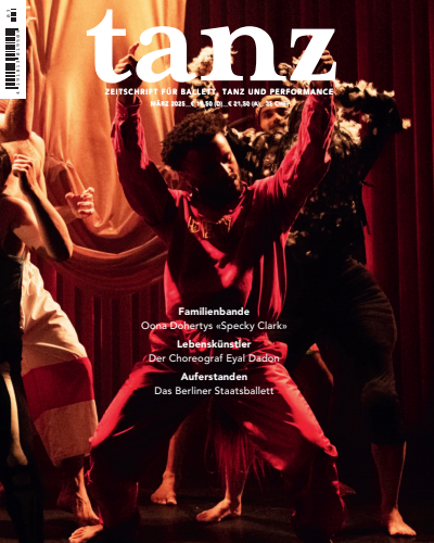Cover der Ausgabe: tanz Jahrgang 16 (2025), Heft 3