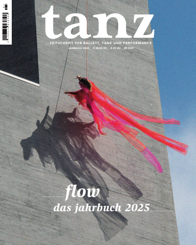 Cover der Ausgabe: tanz Jahrgang 16 (2025), Heft Jahrbuch