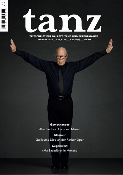 Cover der Ausgabe: tanz Jahrgang 17 (2026), Heft 2