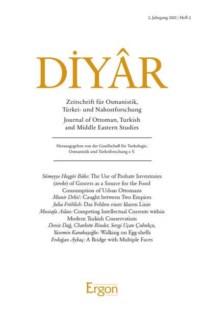 Cover der Ausgabe: DIYÂR Jahrgang 2 (2021), Heft 2