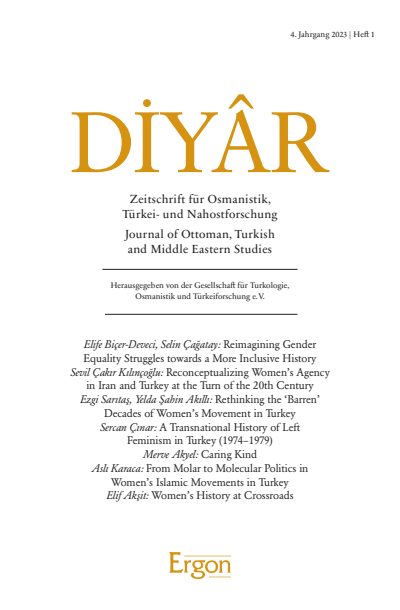 Cover der Ausgabe: DIYÂR Jahrgang 4 (2023), Heft 1
