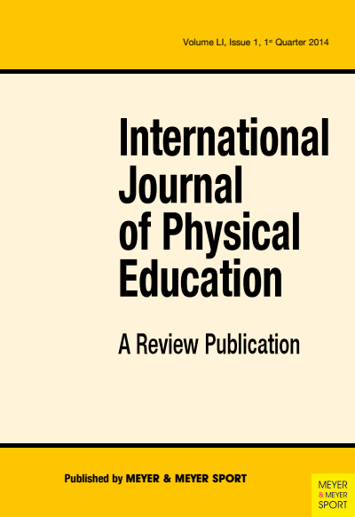Cover der Ausgabe: International Journal of Physical Education Jahrgang 51 (2014), Heft 1