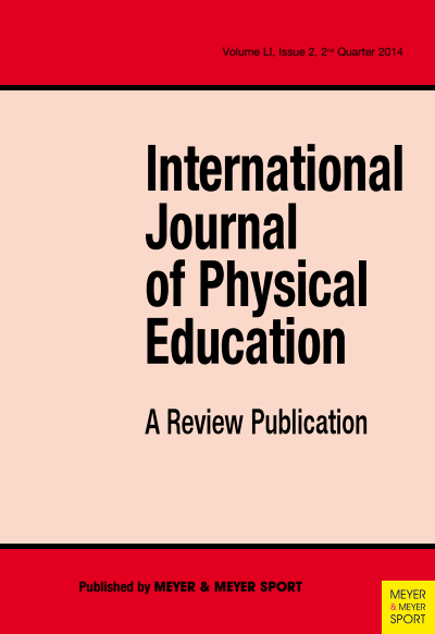 Cover der Ausgabe: International Journal of Physical Education Jahrgang 51 (2014), Heft 2