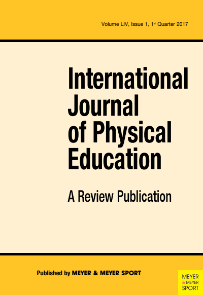 Cover der Ausgabe: International Journal of Physical Education Jahrgang 54 (2017), Heft 1