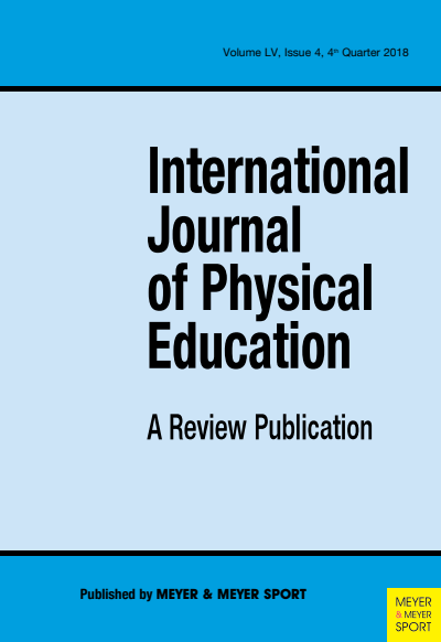 Cover der Ausgabe: International Journal of Physical Education Jahrgang 55 (2018), Heft 4