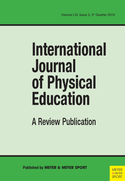 Cover der Ausgabe: International Journal of Physical Education Jahrgang 56 (2019), Heft 3