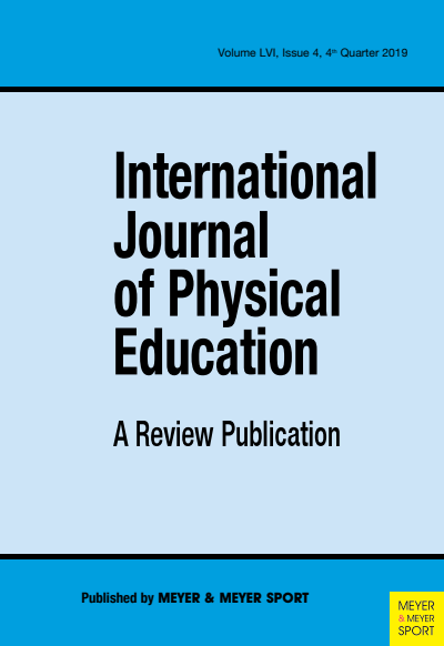 Cover der Ausgabe: International Journal of Physical Education Jahrgang 56 (2019), Heft 4