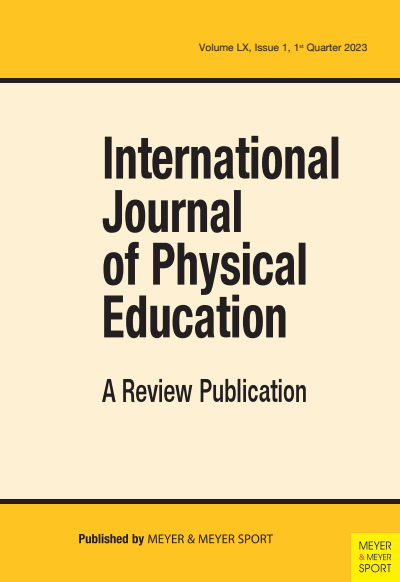 Cover der Ausgabe: International Journal of Physical Education Jahrgang 60 (2023), Heft 1