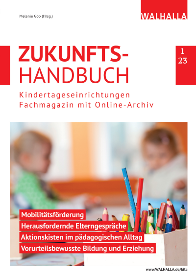 Cover der Ausgabe: ZUKUNFTS-HANDBUCH Kindertageseinrichtungen Jahrgang 29 (2023), Heft 1