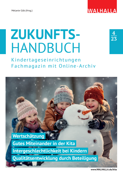 Cover der Ausgabe: ZUKUNFTS-HANDBUCH Kindertageseinrichtungen Jahrgang 29 (2023), Heft 4