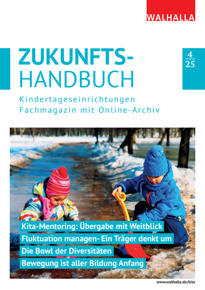 Cover der Ausgabe: ZUKUNFTS-HANDBUCH Kindertageseinrichtungen Jahrgang 31 (2025), Heft 4