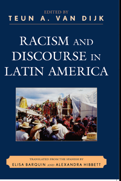 Cover des Buchs: Racism and Discourse in Latin America
