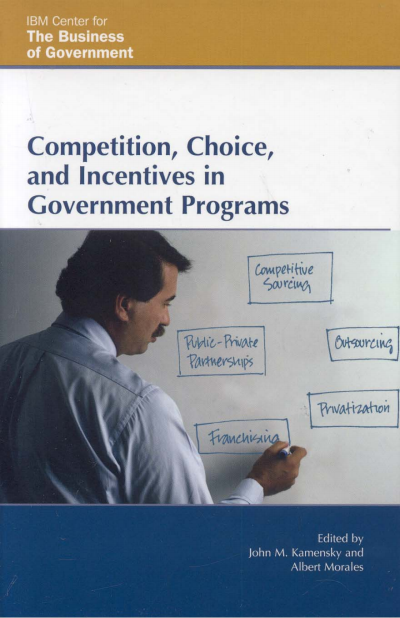 Cover of book: Competition, Choice, and Incentives in Government Programs