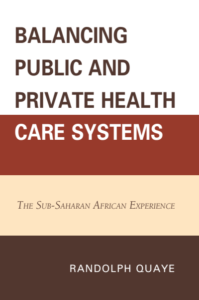 Cover des Buchs: Balancing Public and Private Health Care Systems