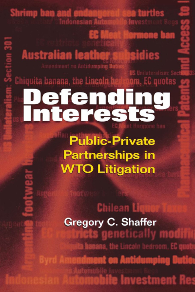 Cover des Buchs: Defending Interests