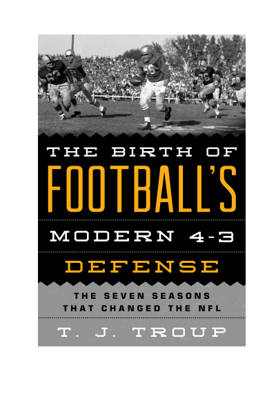 Cover des Buchs: The Birth of Football's Modern 4-3 Defense