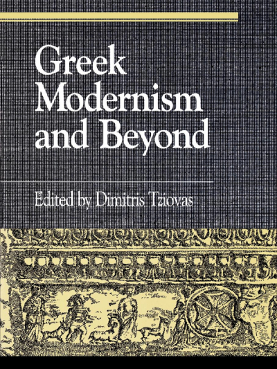 Cover des Buchs: Greek Modernism and Beyond