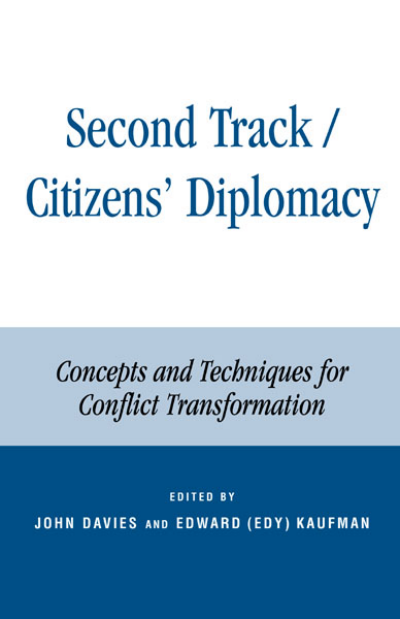 Cover des Buchs: Second Track Citizens' Diplomacy