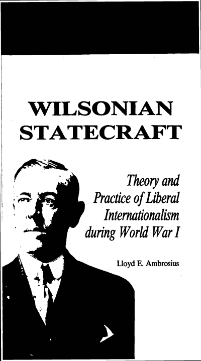 Cover des Buchs: Wilsonian Statecraft