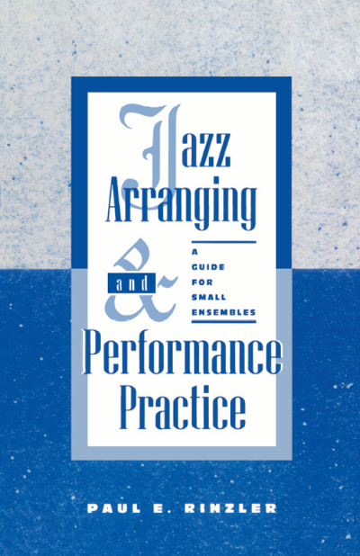 Cover des Buchs: Jazz Arranging and Performance Practice