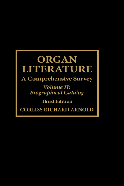 Cover des Buchs: Organ Literature