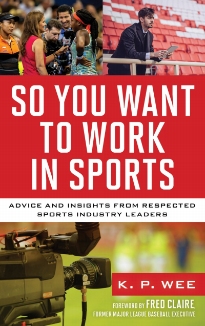 Cover des Buchs: So You Want to Work in Sports