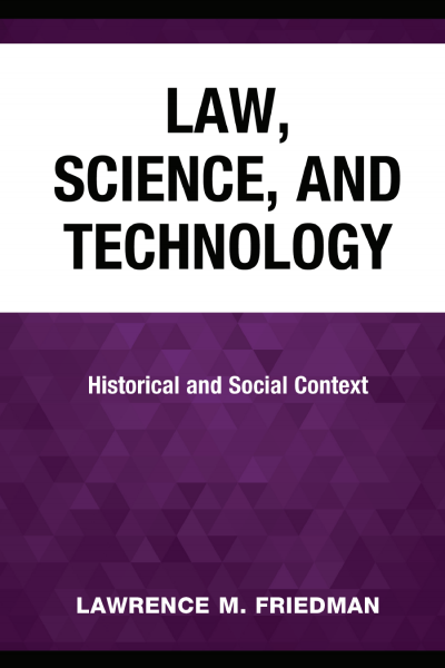 Cover des Buchs: Law, Science, and Technology