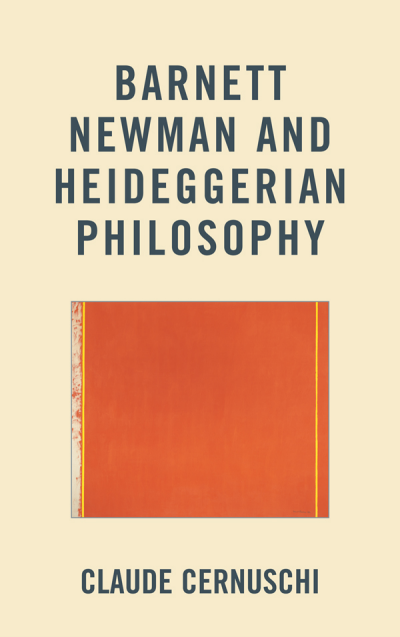 Cover des Buchs: Barnett Newman and Heideggerian Philosophy
