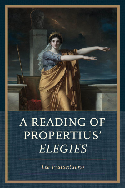 Cover des Buchs: A Reading of Propertius' Elegies