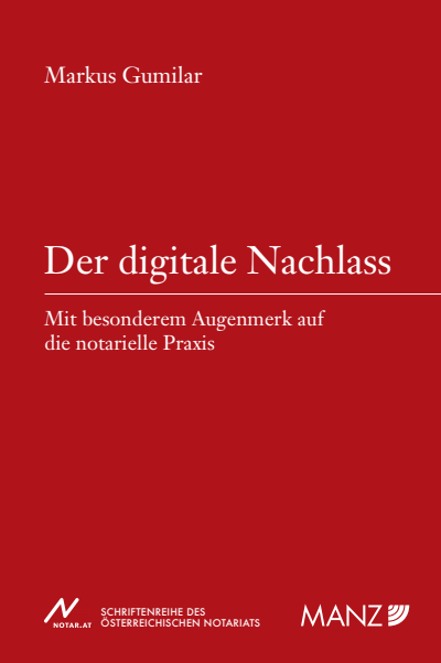 Cover des Buchs: Der digitale Nachlass