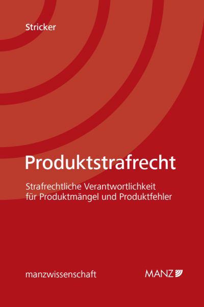 Cover des Buchs: Produktstrafrecht