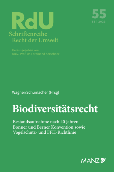 Cover des Buchs: Biodiversitätsrecht