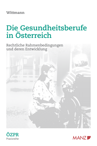 Cover des Buchs: Die Gesundheitsberufe in Österreich